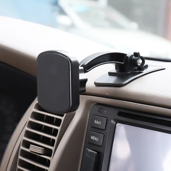 Universalus 360 laipsnių besisukantis automobilių reguliuojamas pasta magneto magnetinio mobiliojo telefono holderFor 