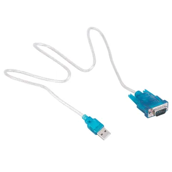 USB į RS232 (COM Port Serijos PDA 9 pin DB9 Kabelio Adapteris Aukštos Kokybės Palaikymo Windows7 Didmeninės