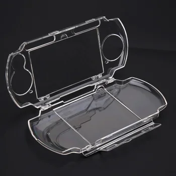 Kelionės Vykdyti Hard Cover Case for Sony PSP 2000 3000 Gamepad Raštas Aiškiai Crystal Hard Shell apsaugos Žaidimų Konsolės
