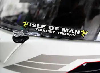 Isle Of Man TT Lipdukas Motociklo Šalmas, Apsauginiai Lipdukai, Moto Manx TT Lipdukai Automobilio Stiliaus Lenktynių SBK Reflective
