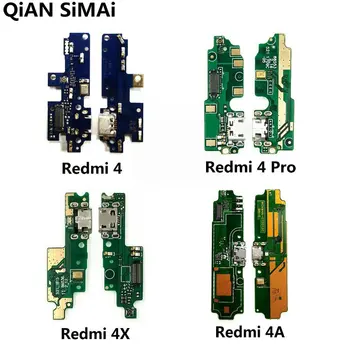 1PCS Naujos Micro USB Įkrovimo Baterija Valdybos Xiaomi Redmi 1S 3G 4G 2 2A 2s 3s 3 4 4Pro 4A 4X 5 5A Mi4C Mi4i Mi4s Mi Max 2 3