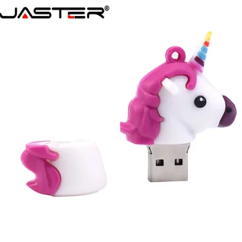 JASTER USB 2.0 animacinių filmų mielas hipokampo vienaragis arklys 