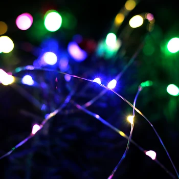 USB LED Styginių Šviesos Kalėdų Medžio Apdaila Nuotolinio Valdymo 10M Pasakų String Žiburiai Kalėdų Dekoracija Namuose Lauko