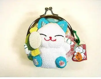 Mielas Japonija Stiliaus Lucky Kačių Veislė, Vaizdo Nulis, Piniginės Medžiaga Monetos Puses Krepšys Moterims Studentų Dovana naujas