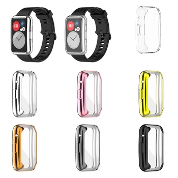 PC Apsauginė Plėvelė Huawei Žiūrėti Tinka Full Screen Protector Cover Smartwatch Apsauga