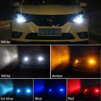 RXZ 1PCS w5w led T10 Canbus LED Lemputes 18SMD 3014 Automobilių Stovėjimo Padėtį, Apšvietimas,Interjeras Žemėlapis Priešrūkiniai Žibintai 12V Balta Amer šviesus