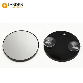 8.8 cm didinamasis veidrodis su 2 siurbimo taures, 2,5 ir 10 didinimo, veidrodis su didinamojo stiklo makiažas ir plaukų šalinimas