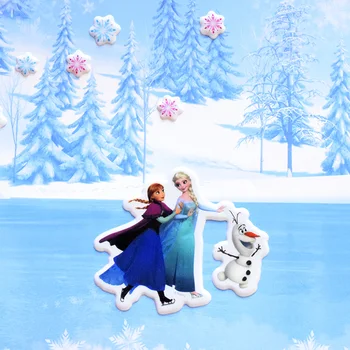 Animacinių Filmų Elsa Ir Anna Vaikai Lipdukas Įspūdį Rankų Darbo Lipdukai Knyga 