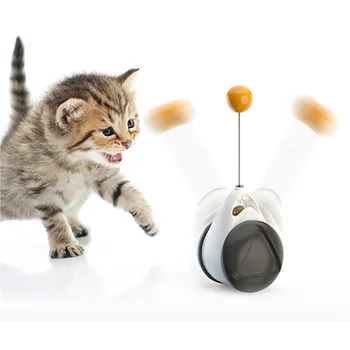 Nereguliarus Sukasi Režimas Smart Kačių Žaislai Varantys Savarankiškai Pusiausvyrą Pet Žaislas Mielas Interaktyvūs Žaislai Juokinga Katytė Žaislai Pet Produkto Dropship