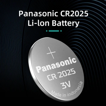 Originalus PANASONIC 5vnt/daug cr2025 Mygtuką Cell Baterijos 3V Monetos Ličio žaidimas skaitmeninis fotoaparatas vaizdo kamera BR2025 CR 2025 DL2025