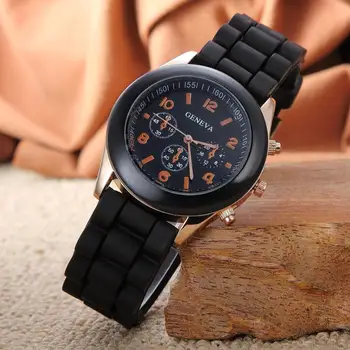 Ženevos Silikoniniai Laikrodžiai Mados Graži Spalvinga Želė Studentų Laikrodis Casual Luxury Moteris Žiūrėti Zegarek Damski Reloj Mujer часы