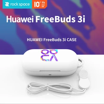 ROCKSPACE Freebuds3i Atveju Silikono Apsaugos Atveju Huawei Freebuds 3i Visų pusių apsauga Skalbti Su Anti-lost Virvelės