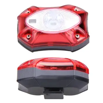 1Pcs Dviračio Priekinis Žibintas USB Įkraunamas LED Dviračio Žibintas Rainproof Jojimo Įspėjamoji Lemputė 3 Režimai Su Baterija Dviračių Priedų