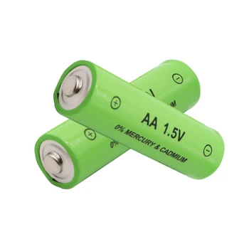 1-4PCS Naujas Prekės ženklas AA įkraunamos baterijos 3000mah 1,5 V Naujus Šarminis Įkrovimo batery led šviesos žaislas mp3