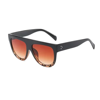 Negabaritinių Akiniai nuo saulės Moterims 2020 Skydo Formos Luxy Dizainas Didelis Rėmas Kniedės Atspalvių Saulės akiniai Moteris UV400 sunglass zonnebril dames