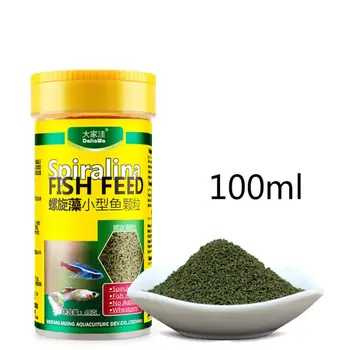 Spirulina/ Color Sustiprintą Maisto Tropinių Žuvų Mitybos Maistas Akvariumo Žuvų Bakas Šėrimo Finansuojančiojo Prekių C42