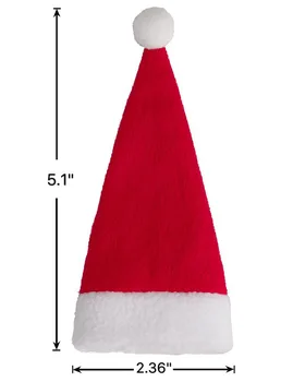 10vnt Kalėdų Dekoratyviniai Indai Mini Kepurės Kišenėje Peilį, Šakutę, Šaukštą Turėtojai Kalėdų Stalo Dekoracija Namuose Kalėdos Prekes