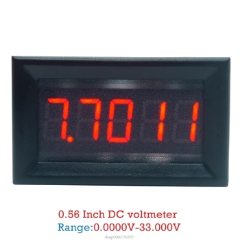 DC 0-33.000 V (0-33V) Digital Voltmeter 5-skaitmenų tiek Didelio Tikslumo voltmetras Au 22 20 Dropship