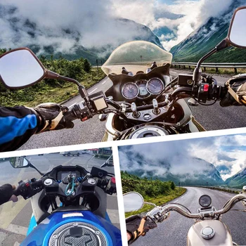 Motociklo Jojimo Šalmas Smakro Mount Kit for GoPro Hero 9 8 7 6 5 Yi 4K Sjcam Sj4000 EKEN Veiksmų Fotoaparato Priedai