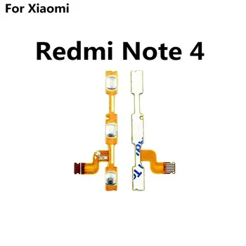 Nauja Xiaomi Redmi 4 Pastaba 4X Pro Pasaulio Pusėje Mygtuką Flex Kabelis Galios garso Mygtuką, FPC Vielos Flex Kabelis, remontas, dalys