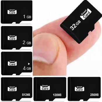 Micro TF Atminties Kortelę 128M 256MB 1GB 2GB 4GB 8GB 16GB 32GB Flash Drive Atminties Micro SD Kortelė, skirtą Išmaniojo telefono Adapteris