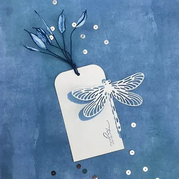 Metalo pjovimo miršta dragonfly vabzdžių die cut pelėsių Scrapbooking popierius korteles popieriaus amatų peilis formų trafaretai naujas 2019