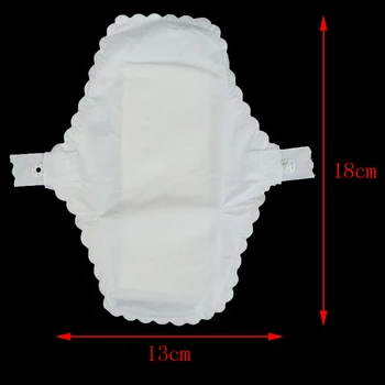 3pcs Minkštos Pagalvėlės Servetėlę galima Skalbti Vandeniui Panty Liners Plonas Daugkartinio naudojimo Menstruacijų Medžiaga Sanitarijos Kelnaitės Moteriškos Higienos