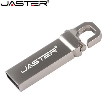 JASTER USB Flash Drive 64GB Metalinis Tušinukas ratai USB Stick 32GB Pen Ratai Nekilnojamojo Talpa 16GB USB Flash Nemokamas Pristatymas