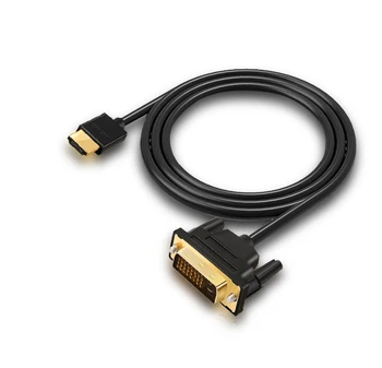 ANNNWZZD HDMI ir DVI-D Vaizdo Kabelis Adapteris -HDMI į DVI Kabelis, 1080p aukštos raiškos LCD ir LED monitorius
