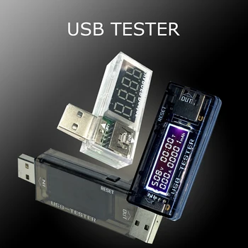 USB Srovė Talpa Testeris Voltų Srovė Aptikti Įkroviklio Talpa Testeris, Matuoklis Mobiliojo Galia Detektoriaus Testą Plug
