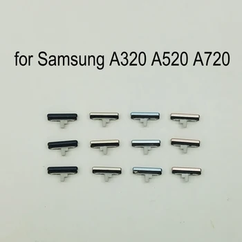 3pcs Samsung Galaxy A3 A5 A7 2017 A320 A520 A720 Telefono Flex Kabelis Korpusas Tūris Maitinimo Mygtuką Pusėje Raktas