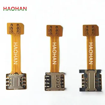 HAOHAN Hibridas Dvigubai Dual SIM Kortele, Micro SD Adapteris, skirtas 
