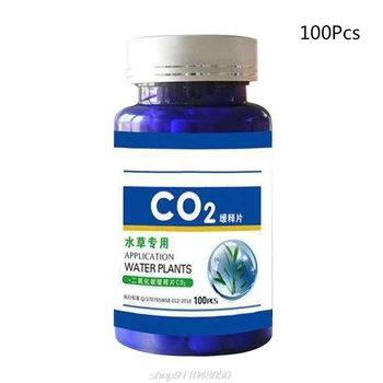 60/100vnt Akvariumą CO2 Tabletės Anglies Dioksido Difuzorius skirtus Vandens Augalų Žolės Žuvų Bakas Priedai N18 20 Dropshipping