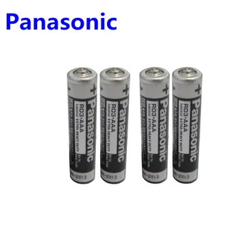 4pcs Panasonic R03 1,5 V AAA Baterijos Šarminės Baterijos Nėra Gyvsidabrio Sausas Baterijos Elektros Žaislas, Žibintuvėlis, Laikrodis Pelės
