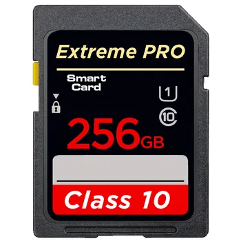 Profesinės Atminties Kortelės U1 32GB SDHC 64GB 128GB U1 SDXC Didelės spartos SD Kortelė, skirta Skaitmeninių SLR/HD kamera
