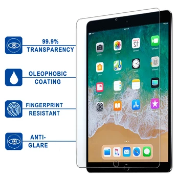 Apple iPad 9.7 Screen Protector, Stiklo iPad 2017 2018 10.5 5 6 Pro Grūdintas Stiklas Oro 1 2 Mini 3 4 Apsauginė Plėvelė