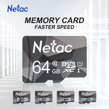 Netac Micro SD Kortelės Class10 Atminties Kortele 8GB 16GB 32GB 64GB 128 GB SD/TF Flash Kortelės cartao memoria de TF Kortelę Telefono
