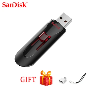 SanDisk USB Flash Drive CZ600 usb flash USB 3.0 Pen drive 16GB 32GB 64GB 128GB Stick pendrive 3.0 Disko cle usb high speed