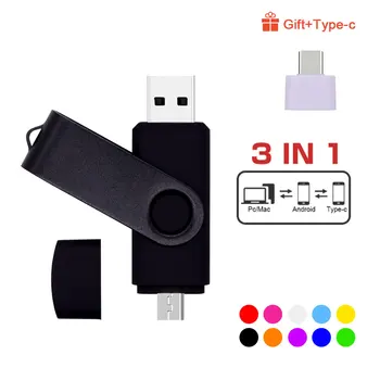 OTG USB Key 3 In 1 