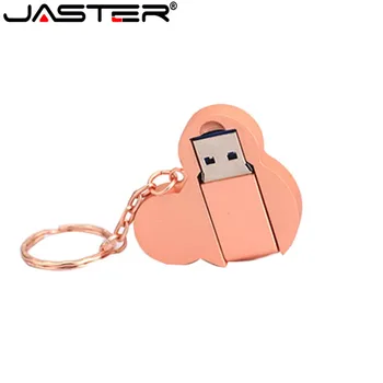 JASTER USB Flash Drive, USB2.0 mados mickey pen drive 4GB 8GB 16GB 32GB atminties u disko mini dovanų metalo pendrive puikus karšto pardavimo