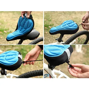Dviračių sėdynės padengti pagalvėlė padengti 3D super kvėpuojanti Dviračių, kalnų dviračių priedai ir reikmenys 202-0067