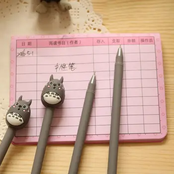 1 Vnt Naujovė Mielas Kawaii Mano Kaimynas Totoro Gelio Rašiklis Mokyklos Buveinė Tiekimo Reikmenys kūrybos japonijos saldus gana puikus anime