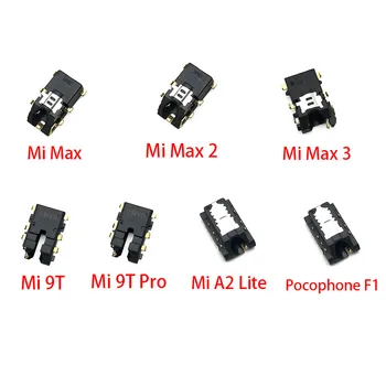 2vnt/daug Xiaomi Mi 9T Pro A2 Lite Max 2 3 Pocophone F1 Ausinės Ausinių Audio jungtis Flex Kabelis Pakeitimo