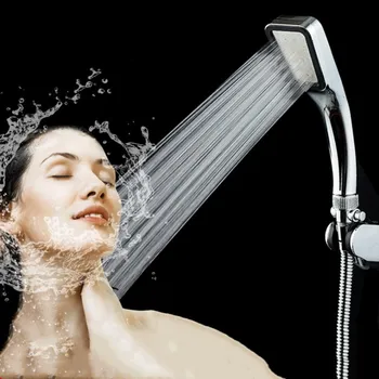 300 mažų skylučių suslėgto vandens taupymo įtaisas kvadratinė dušo galva nešiojamą dušas, vonios reikmenys