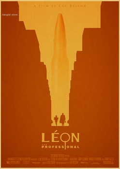 Leonas profesinės plakatas klasikinis senosios filmą 