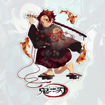 Meilė Ačiū Demon Slayer Kimetsu nr. Yaiba Hashira Giyuu Muichirou Shinob akrilo stovi paveikslas modelis plokštelės laikiklis tortas topper