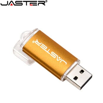 JASTER mini Pen drive USB Flash Drive 4gb 8gb 16gb 32gb 64gb 128gb pendrive metalo usb 2.0 flash drive atminties kortelės, Usb atmintinės, usb