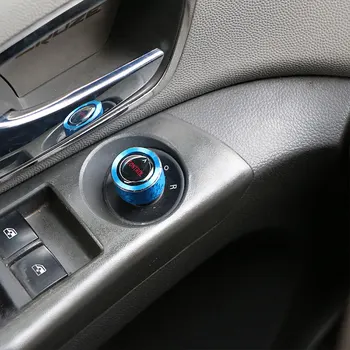 Automobilio galinio vaizdo Veidrodis paspaudus Mygtuką Rankenos Pasukimo Mygtuką Perjungti Apdailos Dangtelio Lipdukas, skirtas Chevrolet Cruze Malibu Trax 2017 - 2018 m.