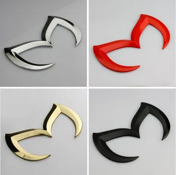 Automobilio bagažo skyriaus Ženklelis Emblema 3D Metaliniai Lipdukai 