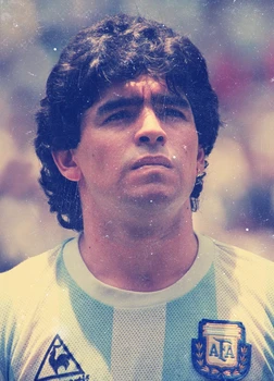 Futbolo Žvaigždė Maradona Pasaulio Taurės Plakatas Namų Dekoro Išsami Senovinių Plakatų Sienos Diagramos Derliaus Matinis Kraft Popieriaus Siena Lipdukas